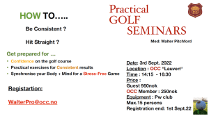 Golf seminar 030922